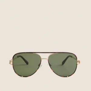 QUAY Dark Tort High Key Twist Sunglasses