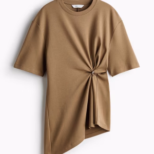 Draped-Detail Asymmetric Top