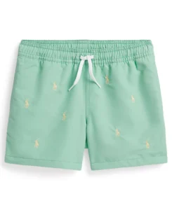 Polo Ralph Lauren Boys' 2-7 Traveler Pull-On Swim Trunks