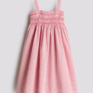 Smocked Strappy Dress