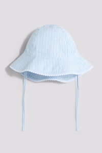 Patterned Cotton Sun Hat