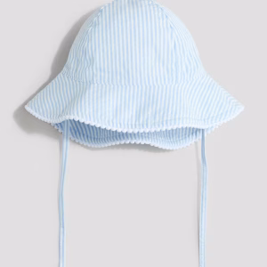 Patterned Cotton Sun Hat