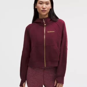 Lunar New Year Scuba Oversized Full-Zip Hoodie