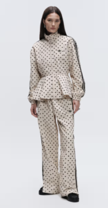 Adidas Originals x ASOS polka dot track set in stone
