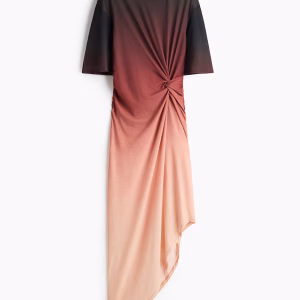 Knot-Detail T-Shirt Dress