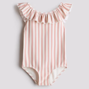 Ruffle-Trimmed Swimsuit