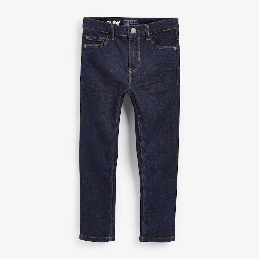 Blue Dark Skinny Fit Stretch Jeans (3-17yrs)