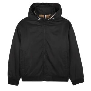 BOSS Kidswear zip-up bomber jacket