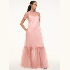CALLUNA DRESS MISTY ROSE