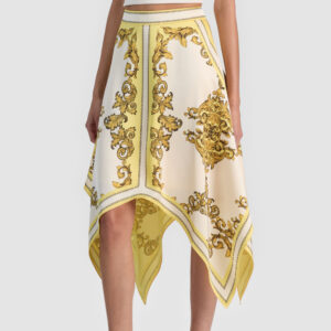 DAVINA MIDI SKIRT golden coast