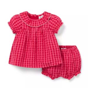 HATCH X Janie and Jack Baby Gingham Matching Set