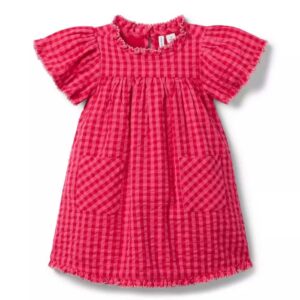 HATCH X Janie and Jack Gingham Dress