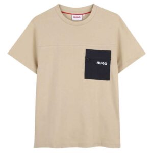 HUGO KIDS pocket-detail short-sleeved T-shirt