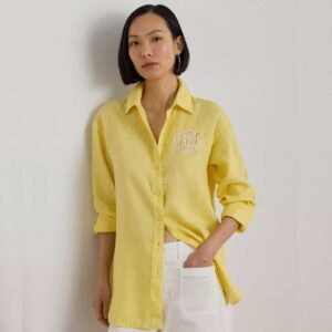 Lauren Ralph Lauren Women's Long-Sleeve Oversized Shirt