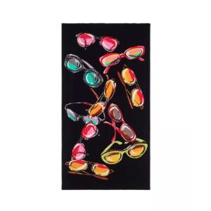 Nicole Miller Colorful Shades Beach Towel