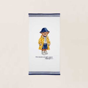 Raincoat Polo Bear Beach Towel