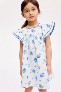 Laura Ashley H&M Cotton Seersucker Dress