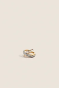 DEMARSON Gold Aya Pinky Ring