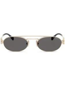 Miu Miu Eyewear logo-lettering sunglasses