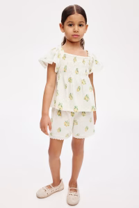 Laura Ashley H&M 2-Piece Printed Cotton Set