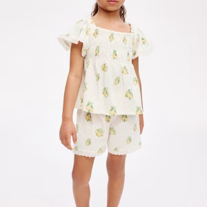 Laura Ashley H&M 2-Piece Printed Cotton Set