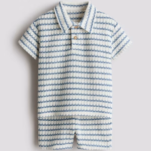 2-Piece Open-Knit Cotton Set