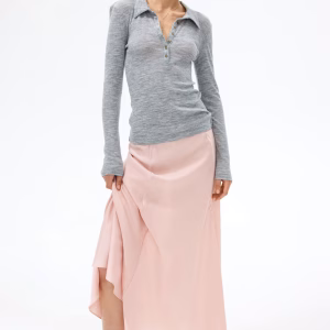 Satin Maxi Skirt