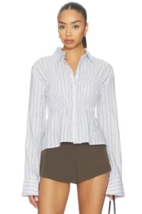 Annie Button Up Top ALL THE WAYS