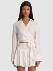 Hannon Wrap Top