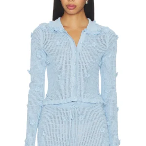 x REVOLVE Allayia Floral Cardigan Stone Cold Fox