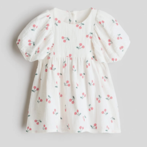 Cotton Muslin Dress H&M