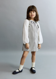 Denim pinafore