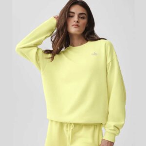 Accolade Crew Neck Pullover Sunshine