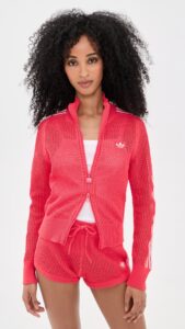 adidas Knitted Crochet Track Jacket