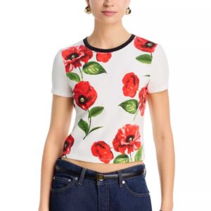 Alice and Olivia Onie Baby Ringer Tee