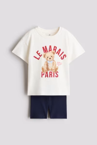 2-Piece Cotton Jersey Set