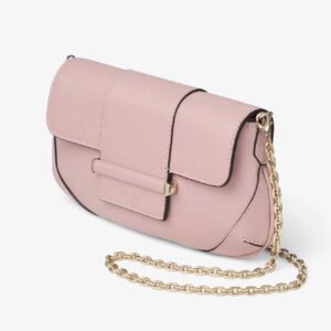 Bar Wallet With Chain Rose Biker Leather
