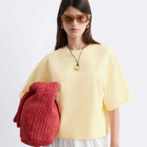 Boxy T-Shirt Yellow