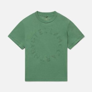 Circular Logo T-Shirt Green