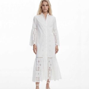 Cut-out maxi dress