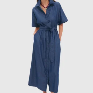 Pomander Place Dark Denim Zacara Dress