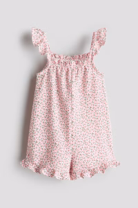 Sleeveless Jersey Romper Suit