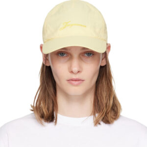 JACQUEMUS Yellow 'The Baluchon' Baseball Cap