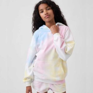 Kids VintageSoft Terry Oversized Hoodie Cotton Candy