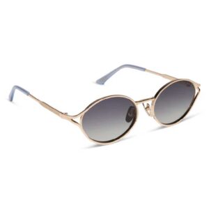 Limoncello gold milky blue pearl grey gradient sunglasses