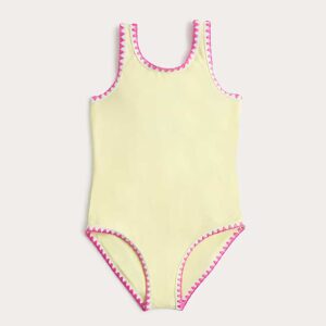 M&S Whipstitch Swimsuit (6-16 Yrs)