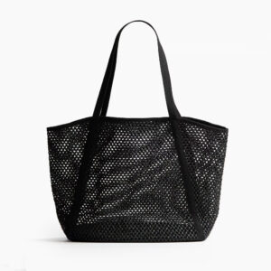 Net Beach Bag Black