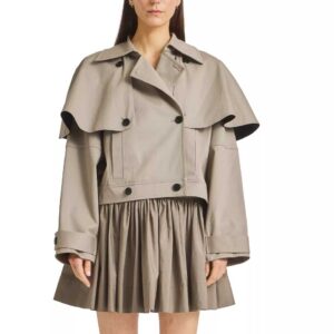 Saint Art Berkley Cropped Trench