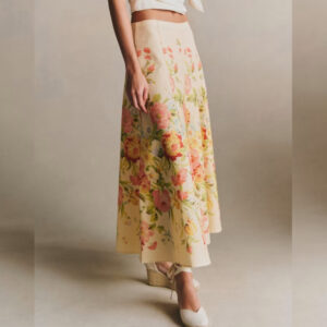 Soelle Skirt Estate Print