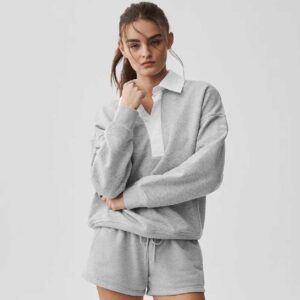 Take It Easy Long Sleeve Henley Pullover